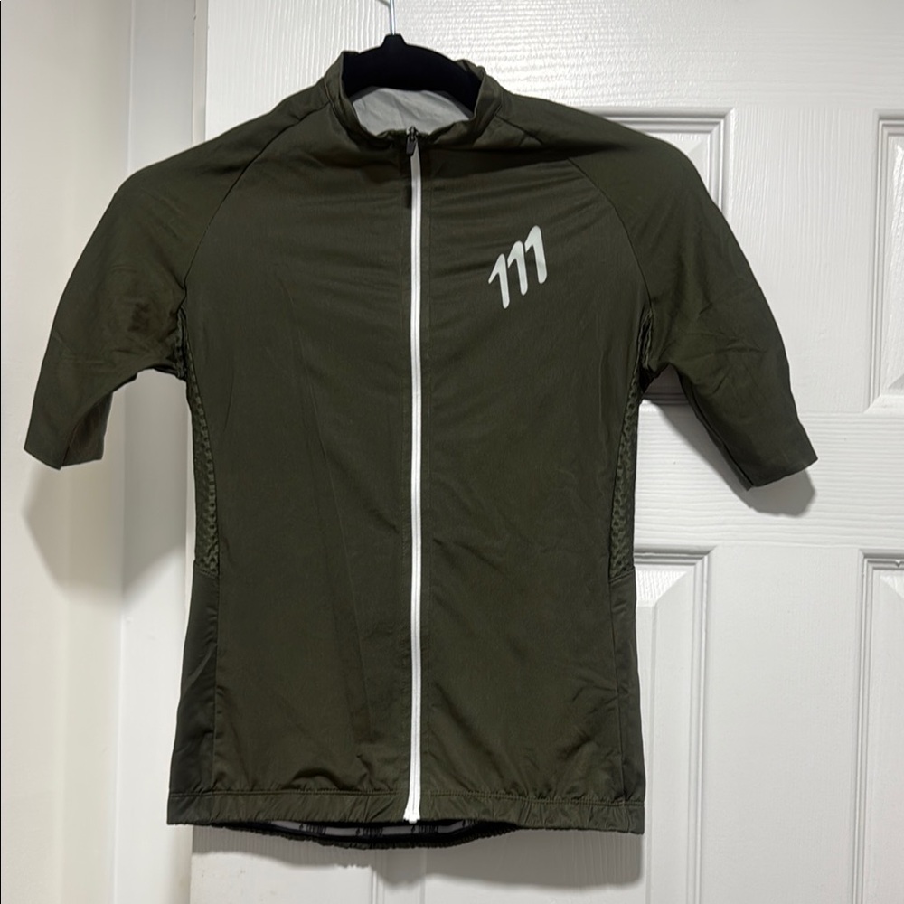 Women’s Olive Green Cycling Jersey